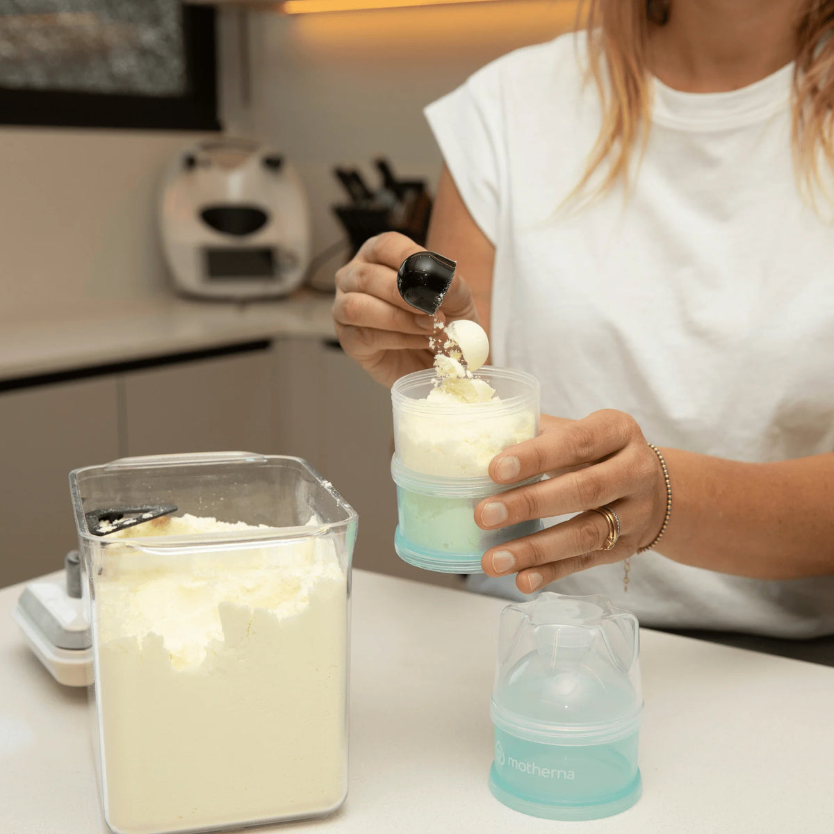 Dispensador Contenedor de Leche Fórmula Motherna