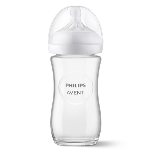 Mamadera vidrio natural response Avent 240ml 3-6m