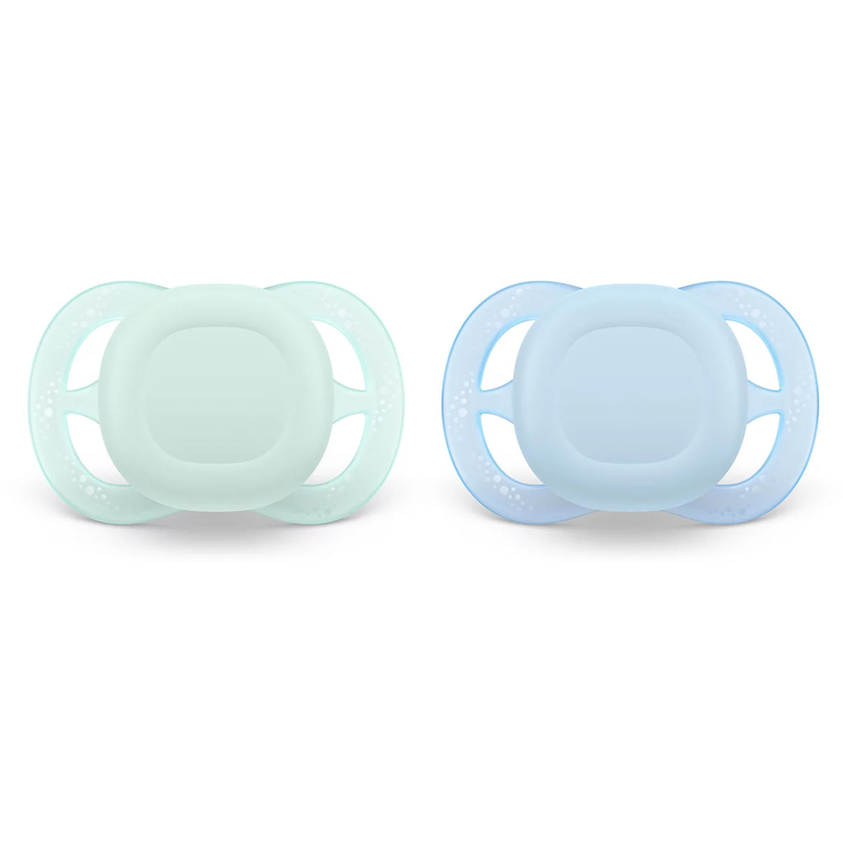 Chupetes Avent Ultra Start 0-2m 2unds Verde y Celeste