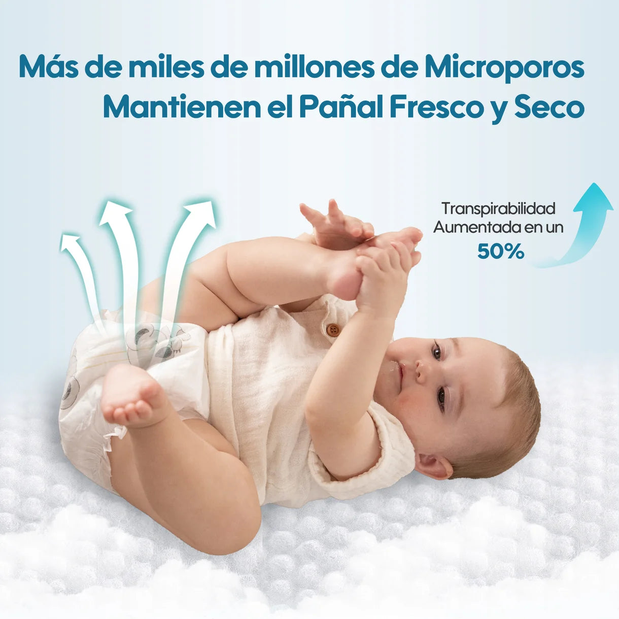 Pañales Aiwibi para bebé Premium Talla Recién nacido RN - 22und