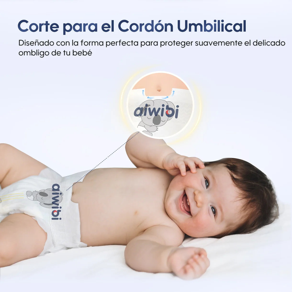 Pañales Aiwibi para bebé Premium Talla Prematuro hasta 3kg - 22und