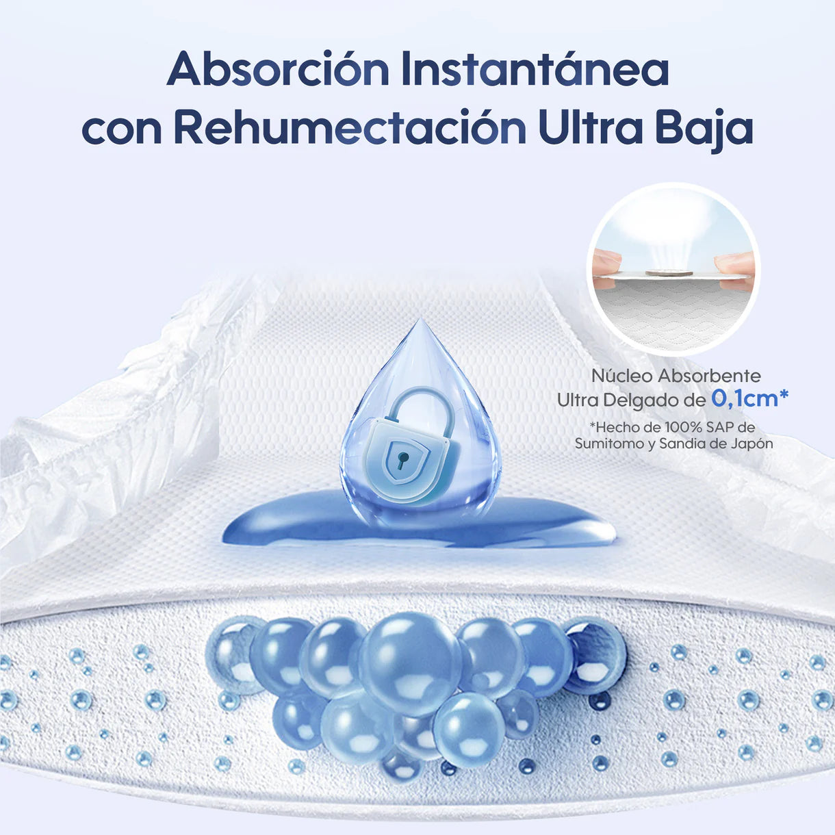 Pañales Aiwibi para bebé Premium Talla Prematuro hasta 3kg - 22und