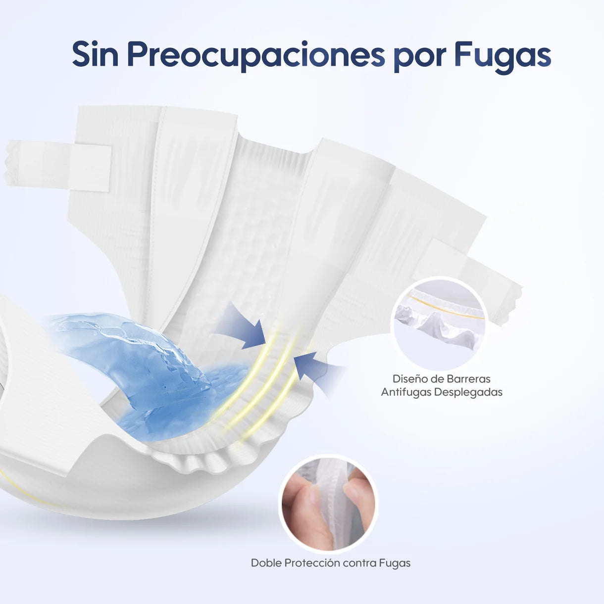 Pañales Aiwibi para bebé Premium Talla Prematuro hasta 3kg - 22und