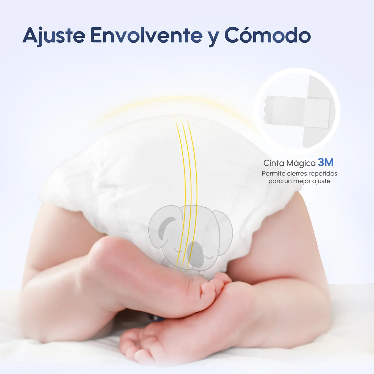 Pañales Aiwibi para bebé Premium Talla Prematuro hasta 3kg - 22und