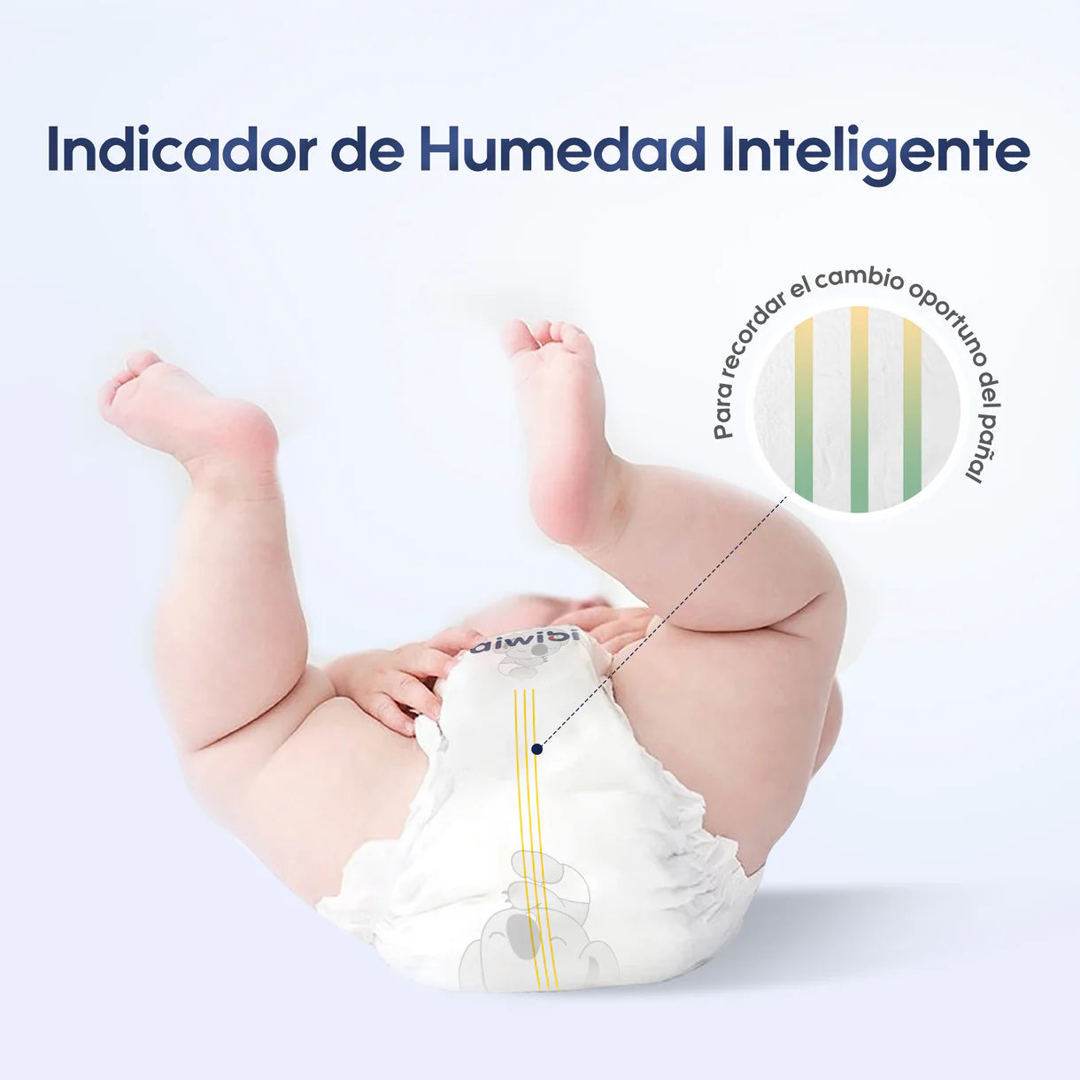 Pañales Aiwibi para bebé Premium Talla Prematuro hasta 3kg - 22und