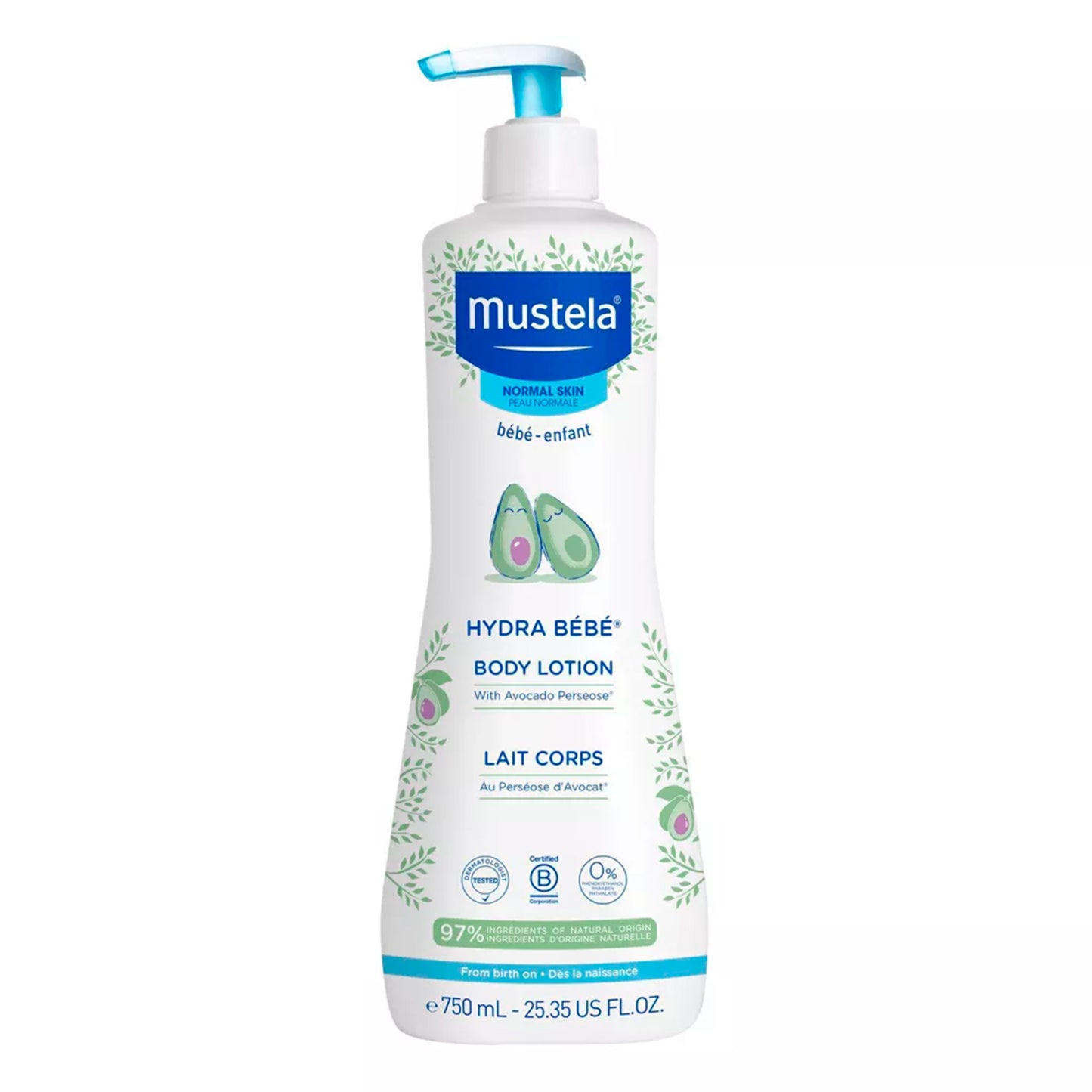 Leche Corporal Hydra Bebé 300ml Mustela