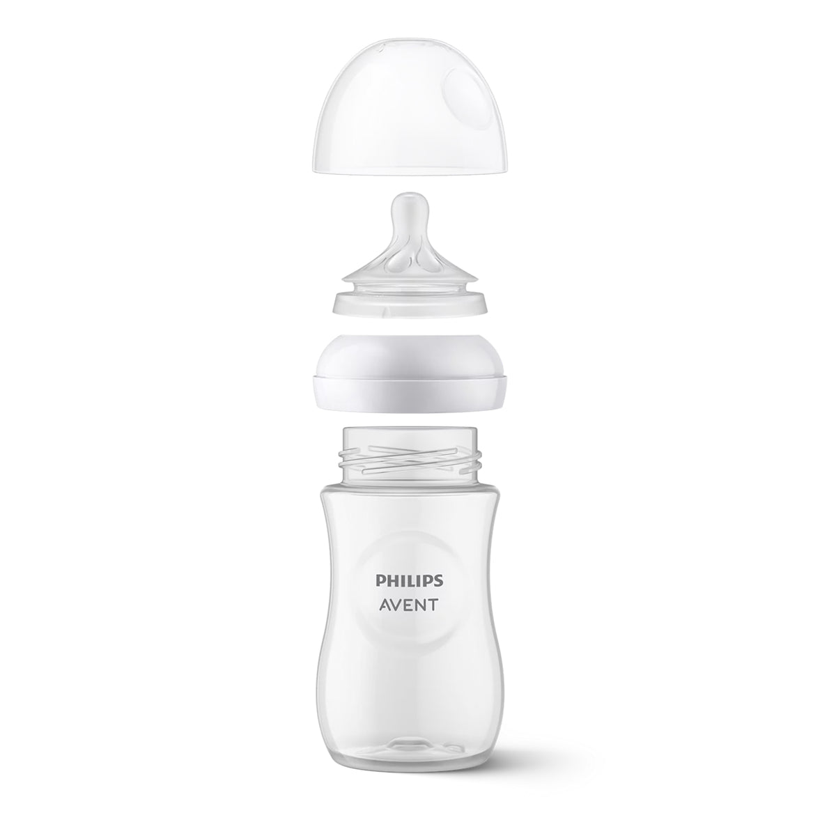 Mamadera vidrio natural response Avent 240ml 3-6m
