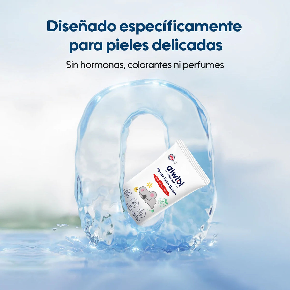 Pomada Crema para Bebés Rozaduras De Pañal 50ml Aiwibi