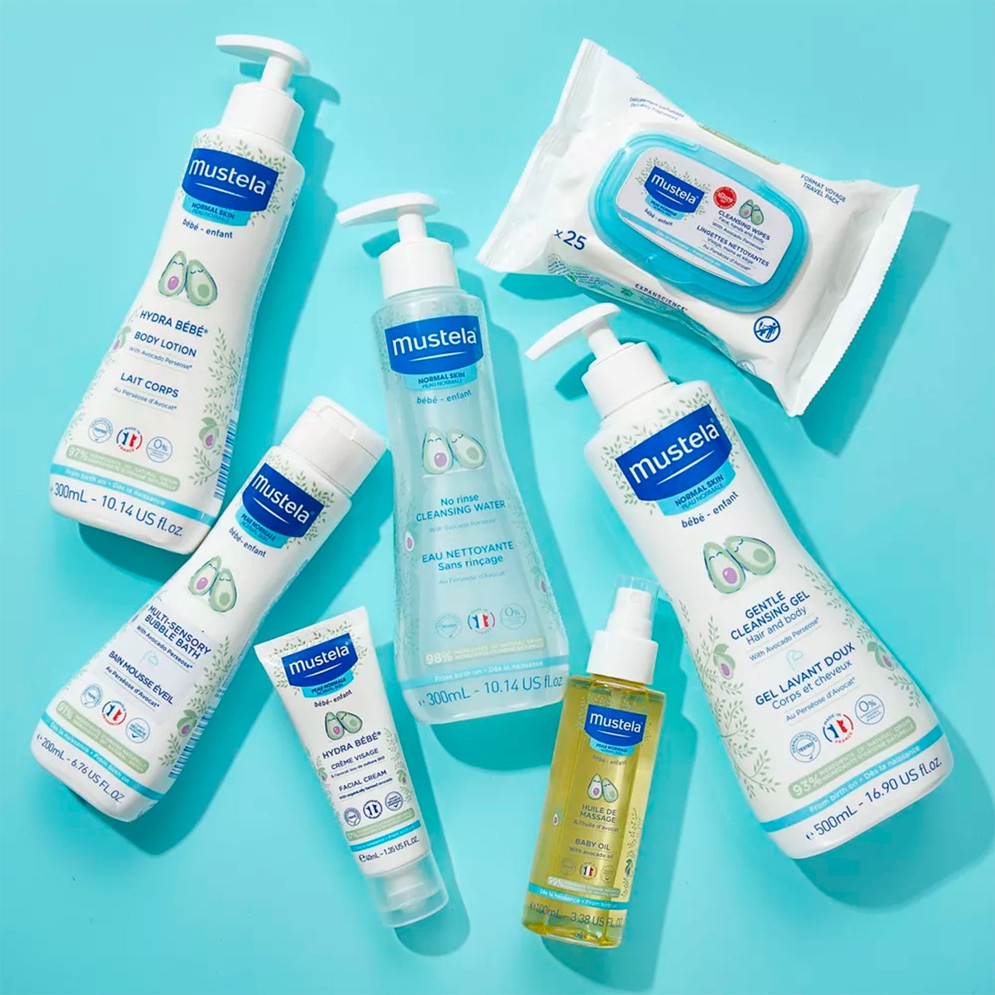 Leche Corporal Hydra Bebé 300ml Mustela