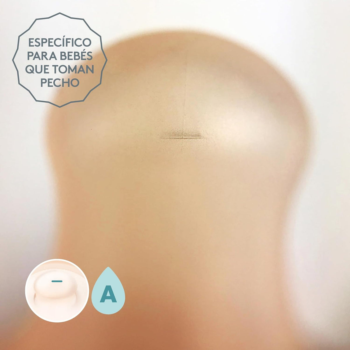 Set recién nacido mamadera zero zero 180ml flujo adaptable + repuestos