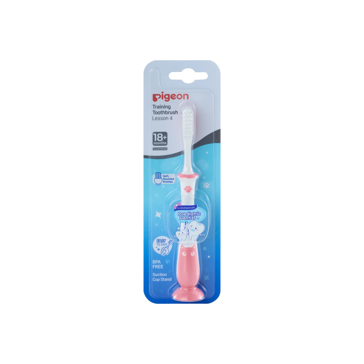 Cepillo de dientes de Aprendizaje 18m+ Etapa 4 Pigeon