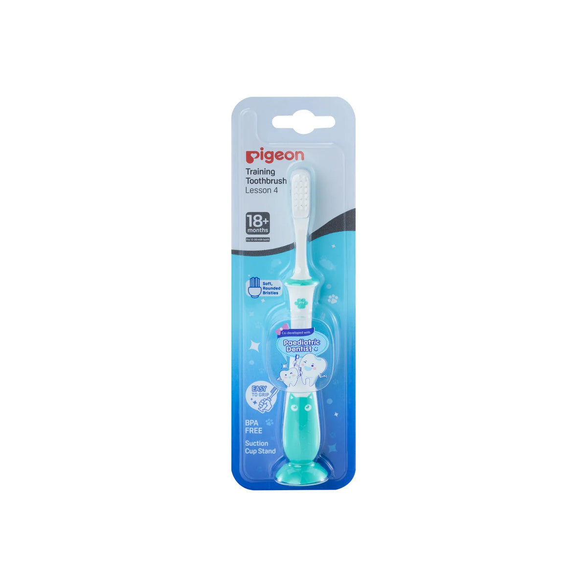 Cepillo de dientes de Aprendizaje 18m+ Etapa 4 Pigeon
