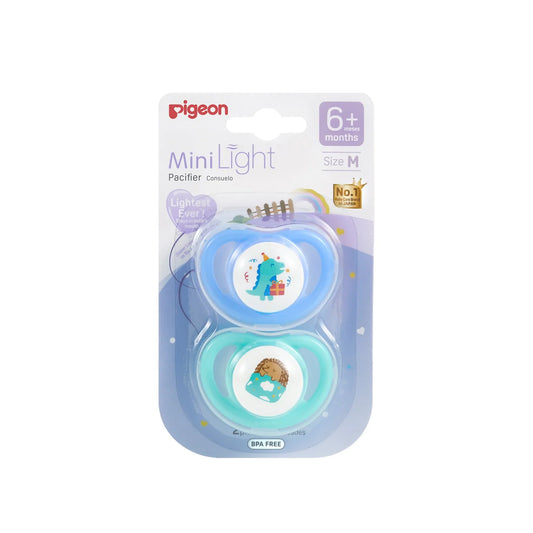 Chupete Mini Light Pigeon 2 Pcs Talla M 6m+