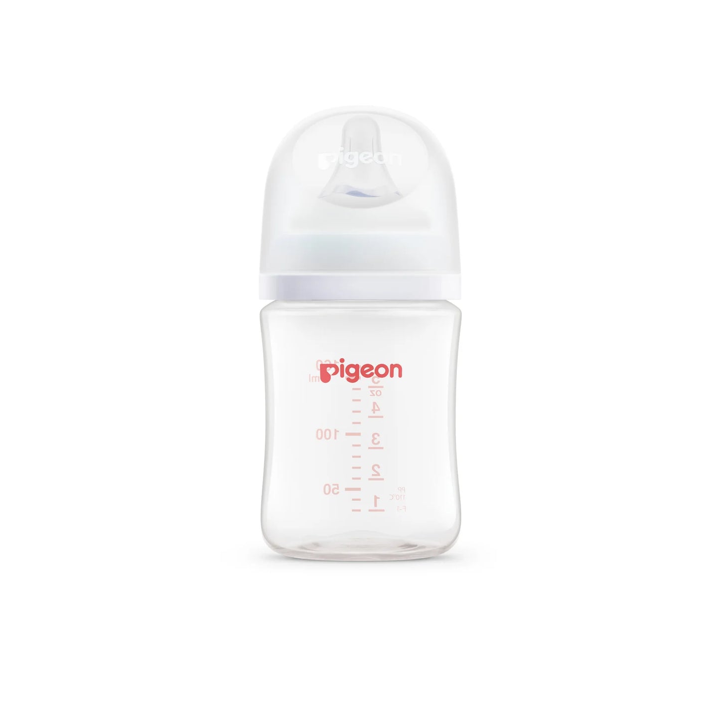 Mamadera PP Softouch Pigeon boca ancha plástico 160ml 0m+