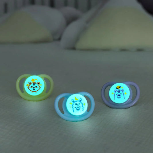 Chupete Mini Light Nocturno Pigeon Talla M 6m+