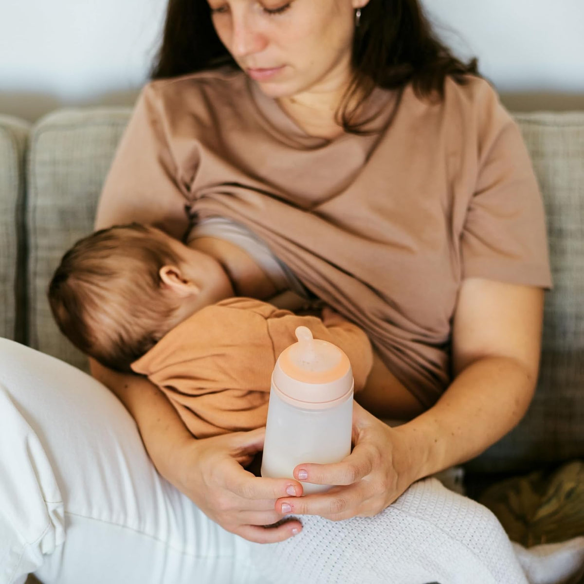 Mamadera Anticólicos Zero Zero 270ml con Tetina de Flujo Medio 3m+