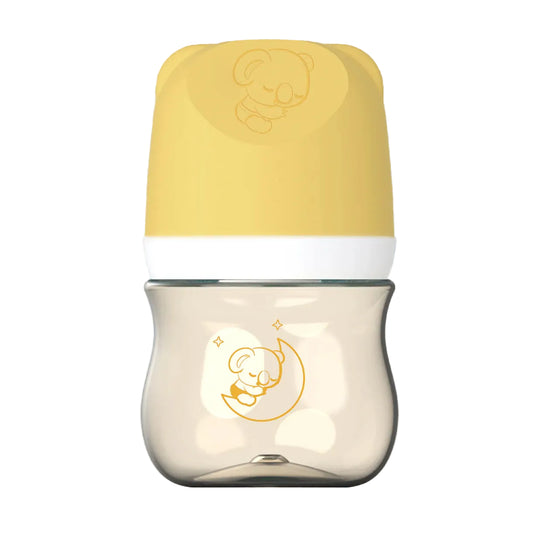 Mamadera Anticólicos Tritán Aiwibi Amarilla 120ml 0m+