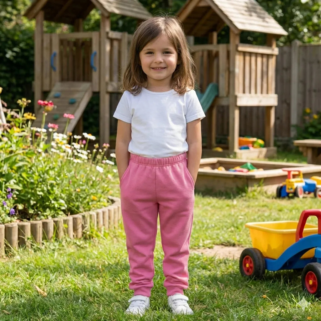 Pantalón Buzo Franela Con Bolsillos niños y niñas 3- 5 años