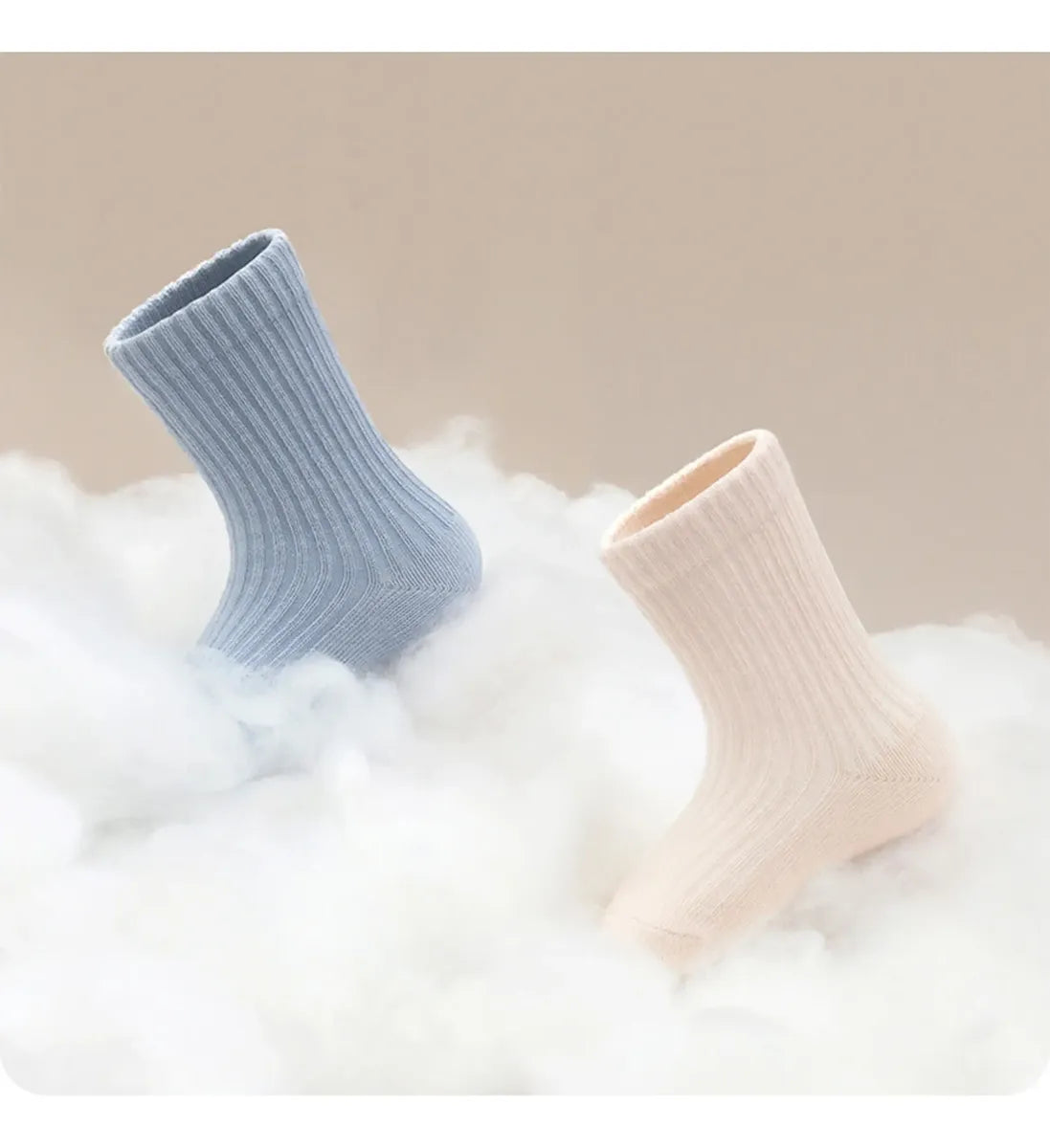 Pack 5 Pares De Calcetines Lisos Infantiles 1-8 años