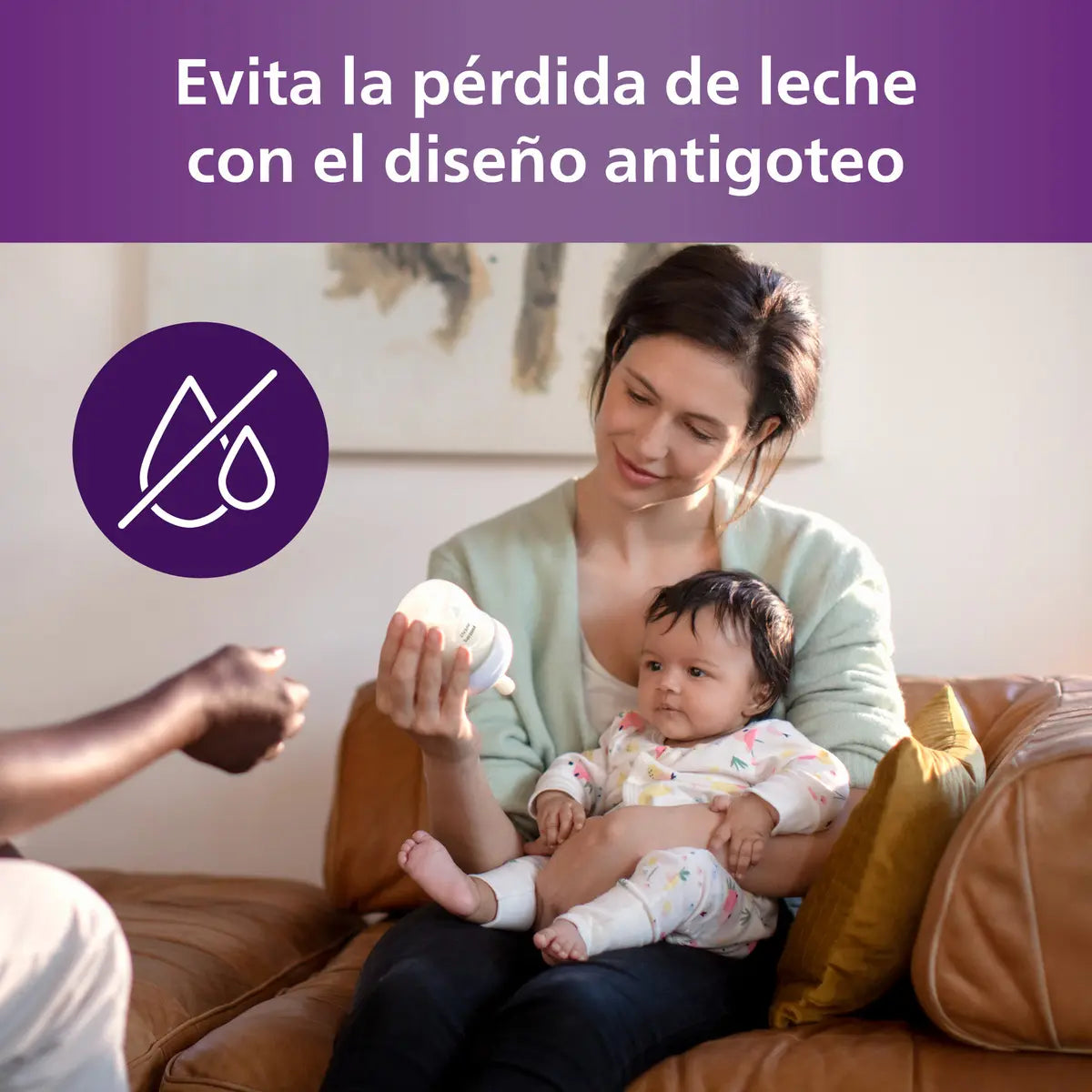 Mamadera natural response Avent 125ml 0m+
