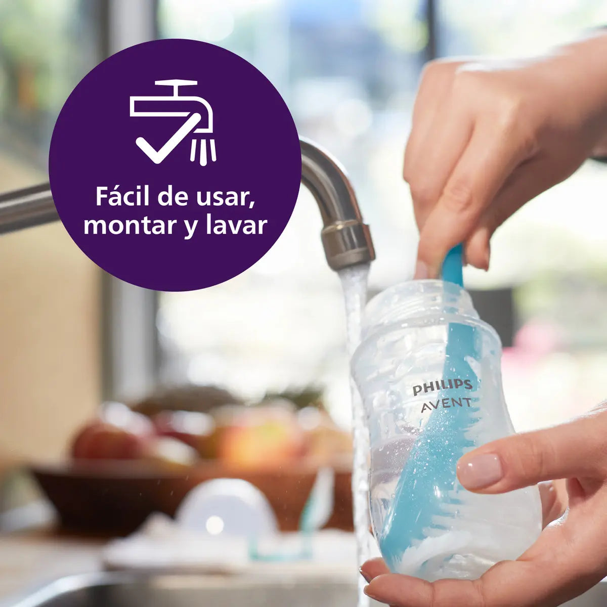 Pack 2 Mamaderas Natural Response Avent 260ml 1m+