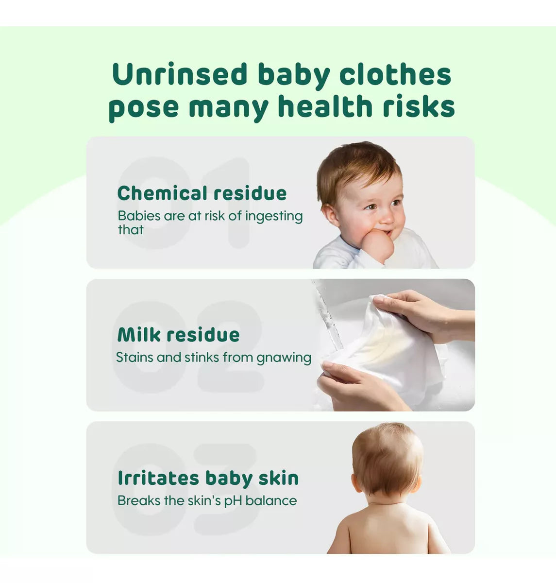 Detergente Líquido Para Ropa Bebés 1000ml Aiwibi