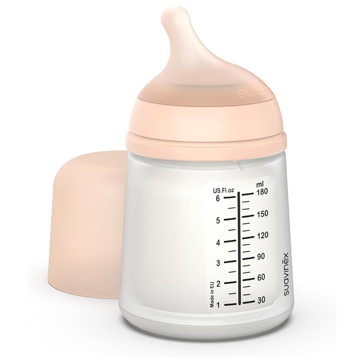 Mamadera Anticólicos Zero Zero 180ml con Tetina de Flujo Adaptable 0m+