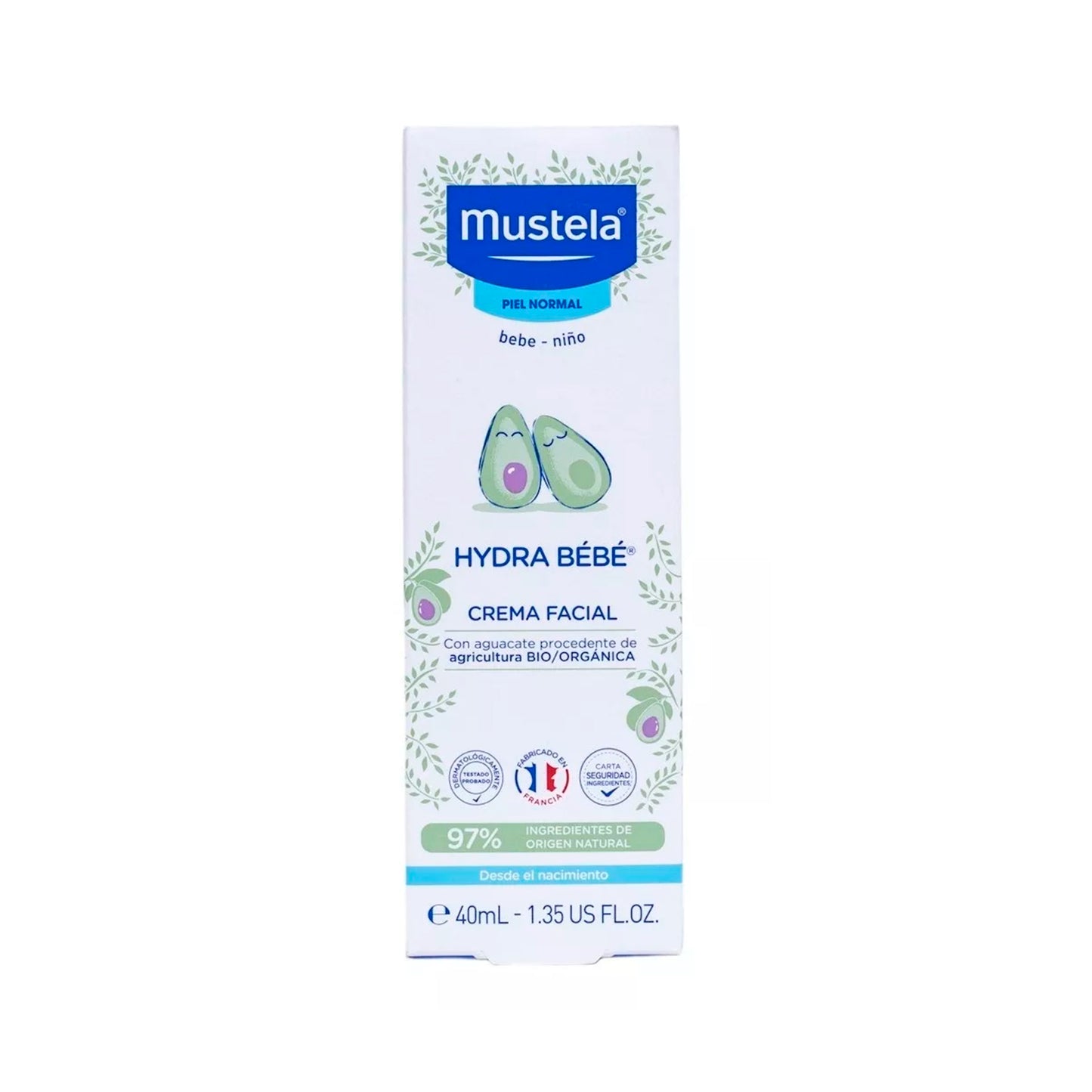 Crema facial Hydra Bebé 40ml Mustela