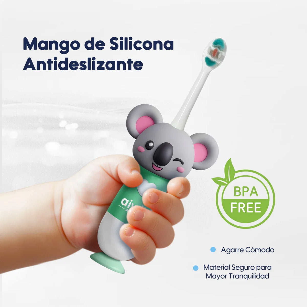 Cepillo De Dientes Para Bebés Y Niños Aiwibi 12m+