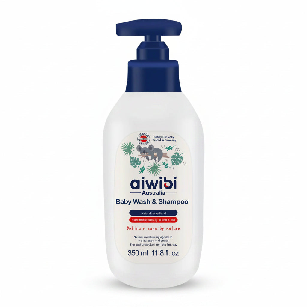 Gel De Baño y Shampoo 2 en 1 para bebé 350ml Aiwibi