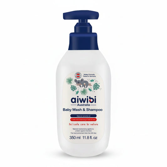 Gel De Baño y Shampoo 2 en 1 para bebé 350ml Aiwibi