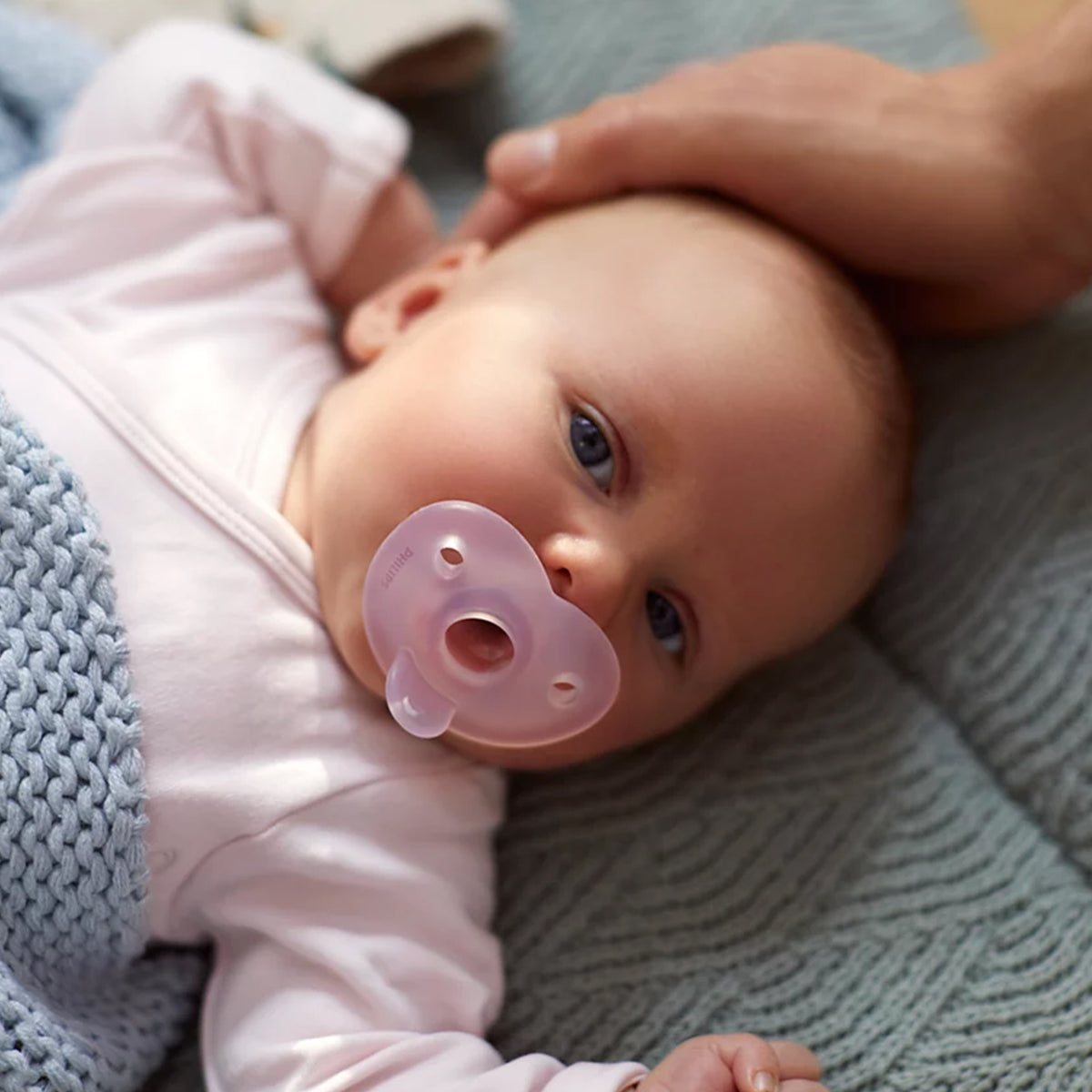 Chupetes Avent Soothie 0-6m 2unds Rosados
