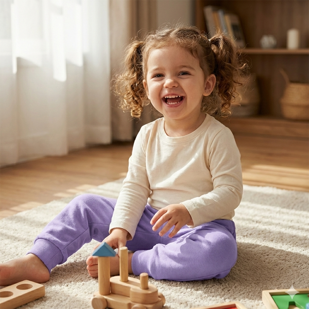 Pack 3 Pantalones Calzas Algodón 1-5 años