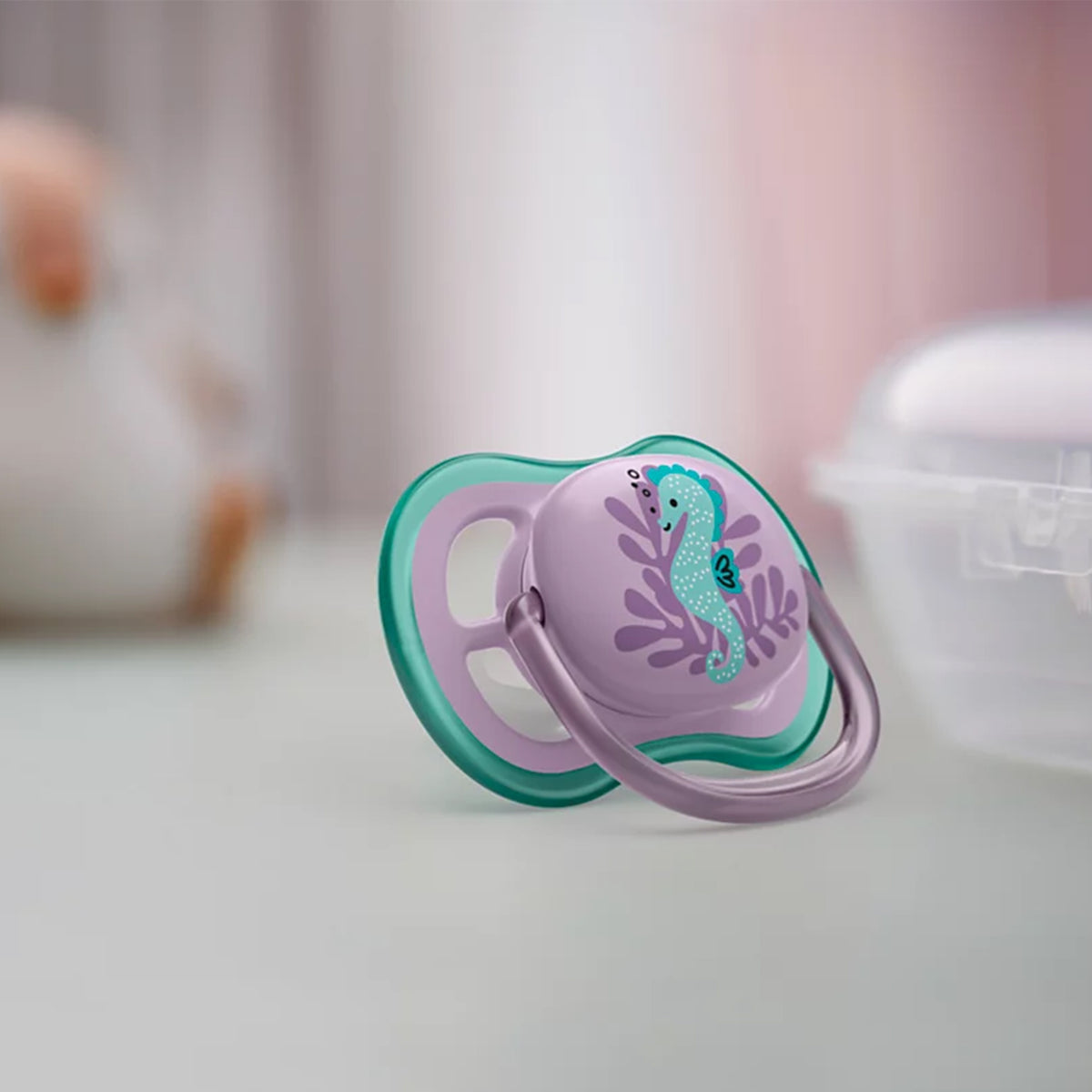 Chupetes Avent Ultra Air 6-18m 2unds Morado y verde