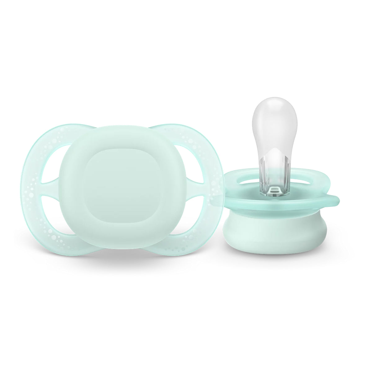 Chupetes Avent Ultra Start 0-2m 2unds Verde y Celeste