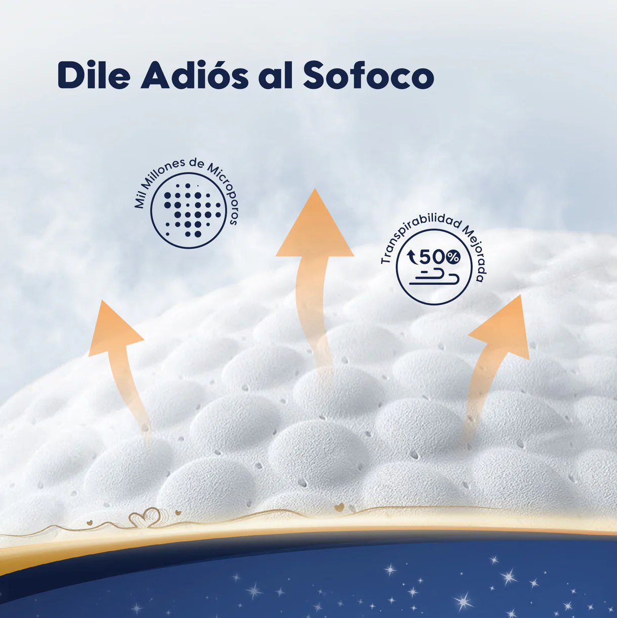 Pañales Aiwibi para bebé Máxima comodidad Dulce noche Talla M - 54und
