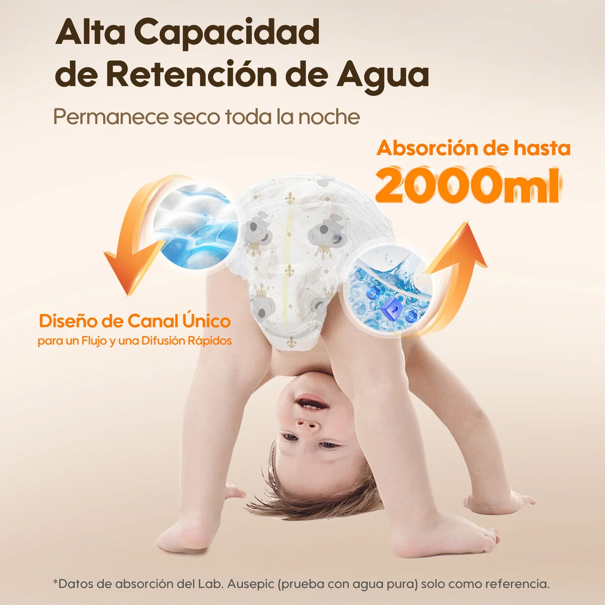 Pants Calzoncitos Aiwibi para bebé Máxima comodidad noche Talla XXG - 36und