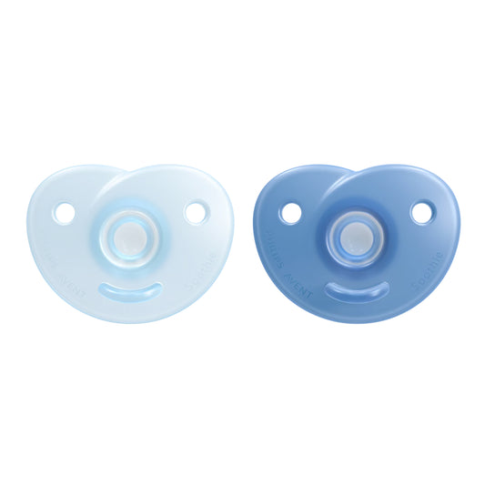 Chupetes Avent Soothie 0-6m 2unds Azules