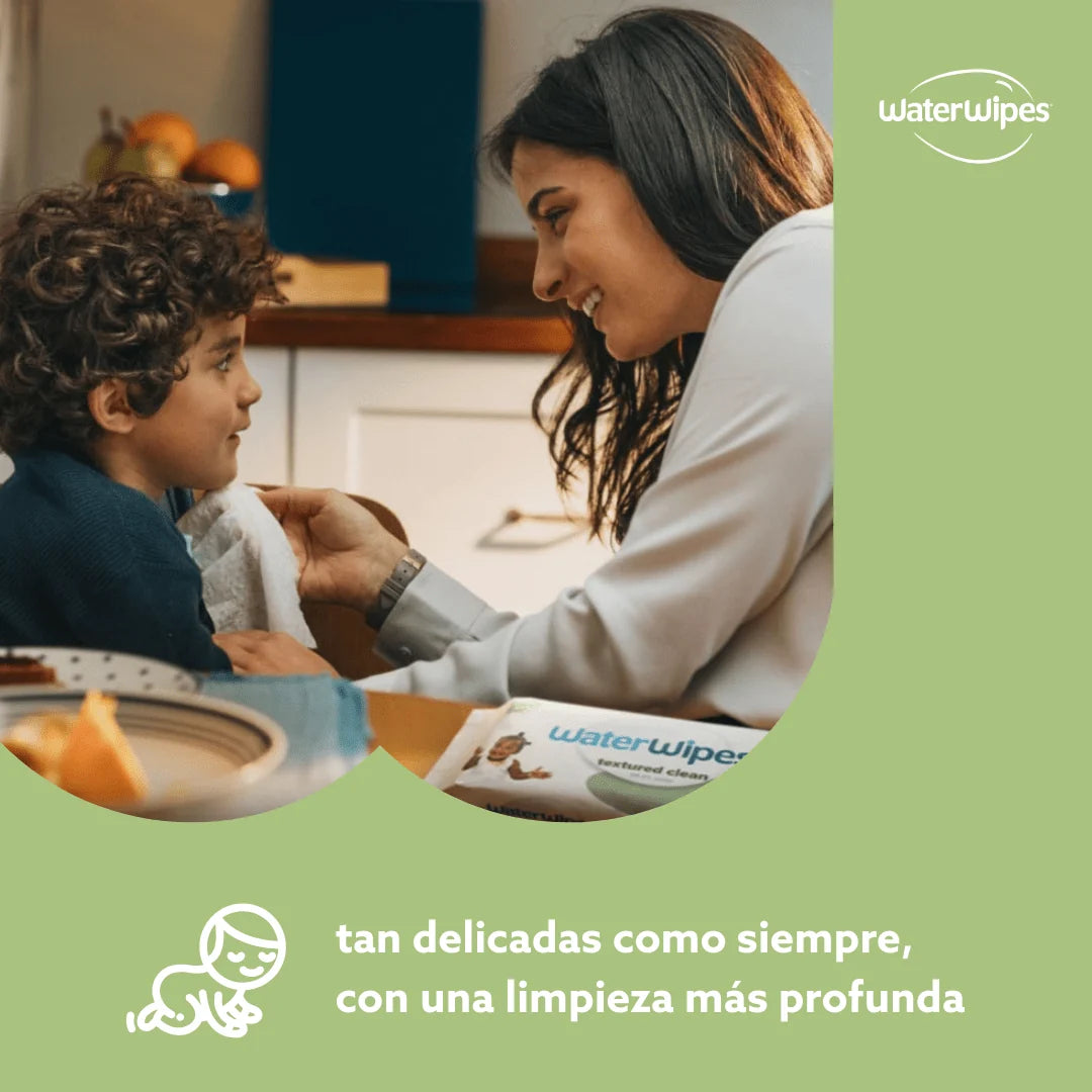 3 paquetes Toallitas húmedas WaterWipes Textured Clean 180unds