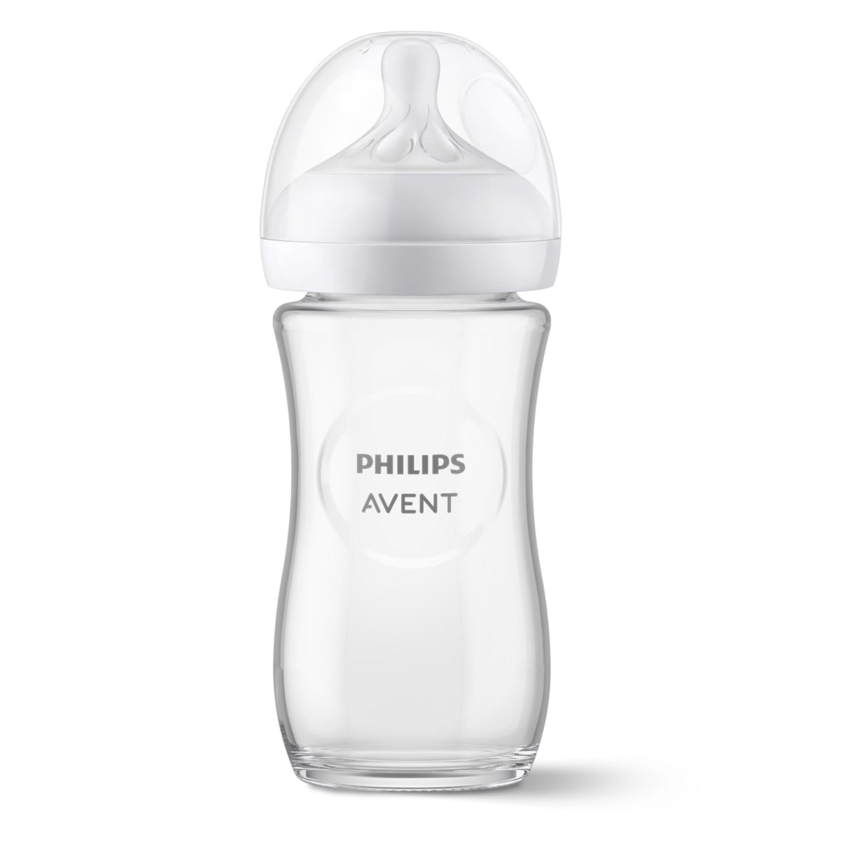 Mamadera vidrio natural response Avent 240ml 3-6m