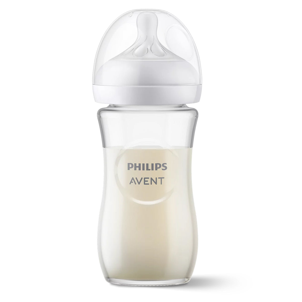 Mamadera vidrio natural response Avent 240ml 3-6m