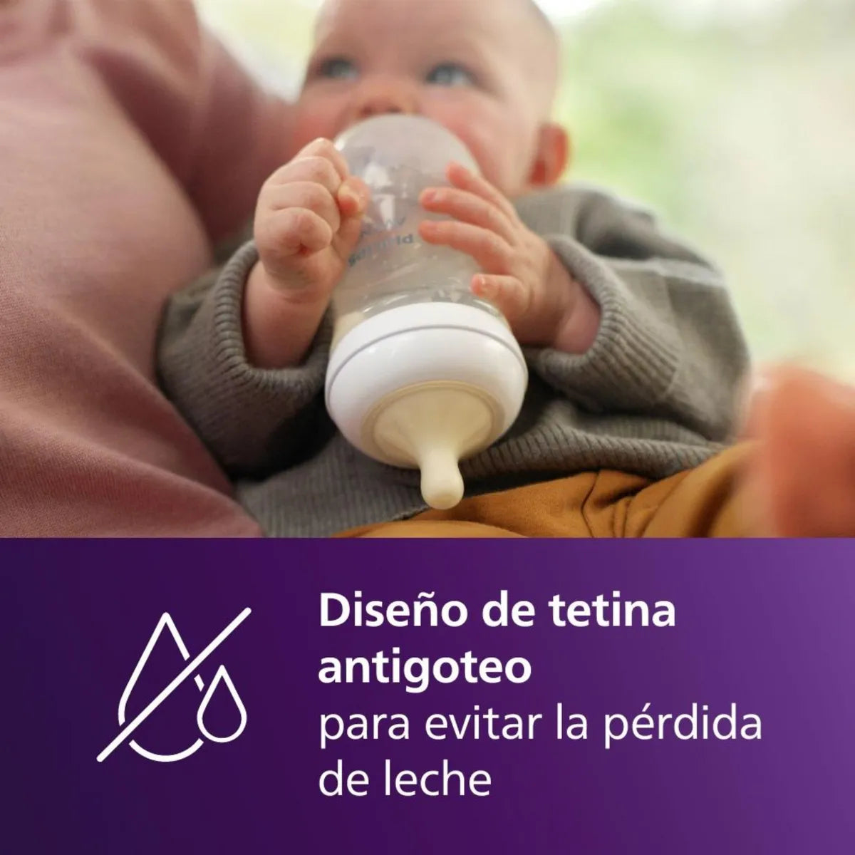 Pack 2 Mamaderas Natural Response Avent 330ml 6m+